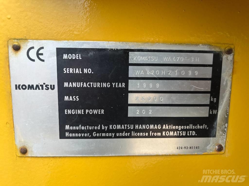Komatsu WA 470-3H Rataslaadurid