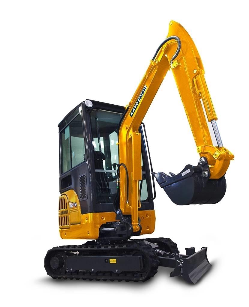 Kato HD19VXT Miniekskavaatorid < 7 t