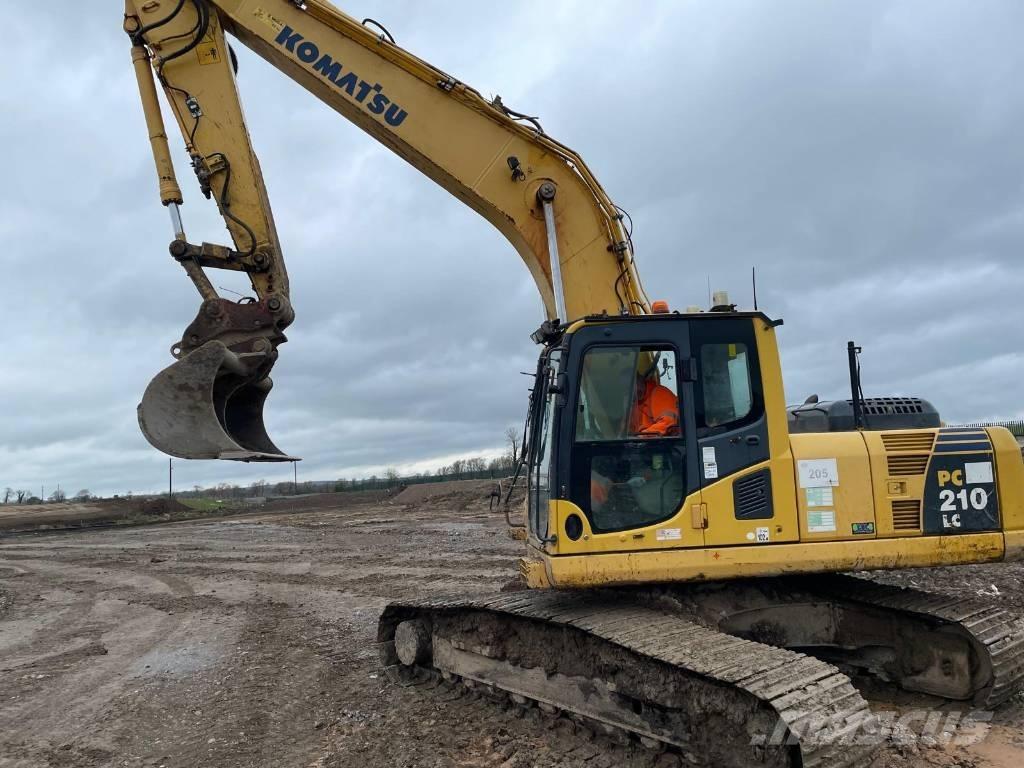 Komatsu PC210LC-8 Roomikekskavaatorid