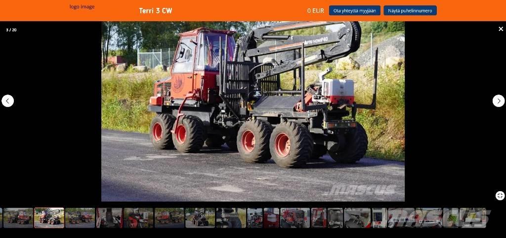 Terri 3 CV Combi harvester