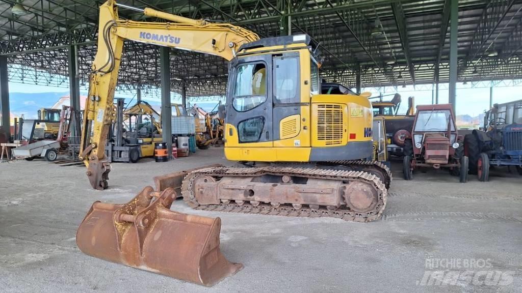 Komatsu PC 138US-8 Roomikekskavaatorid