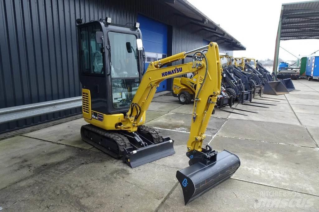 Komatsu PC16R HS Roomikekskavaatorid