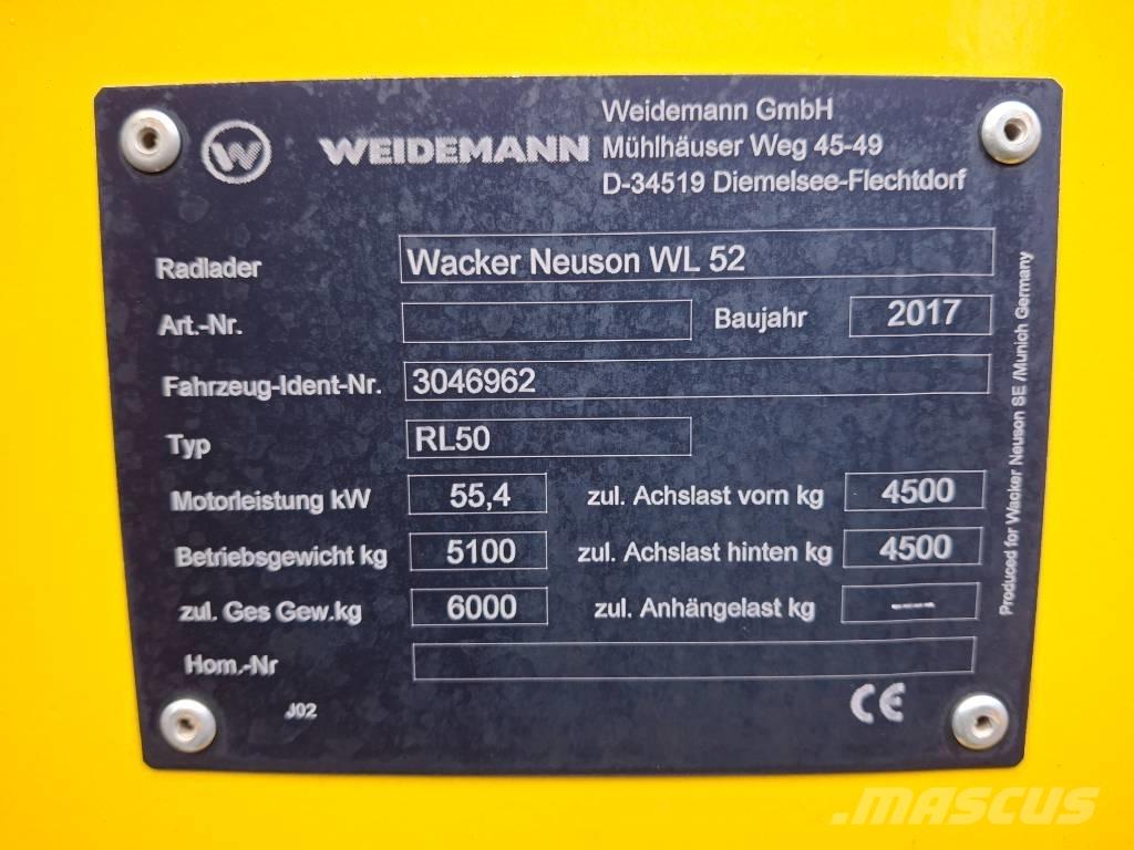 Wacker Neuson WL 52 Rataslaadurid