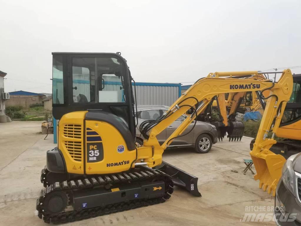 Komatsu PC 35 MR Roomikekskavaatorid
