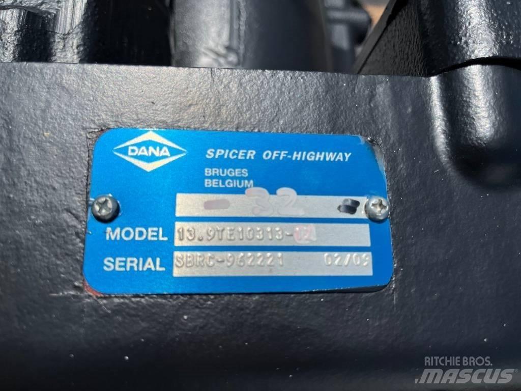  DANA 13.9TE10313-32 Jõuülekanne