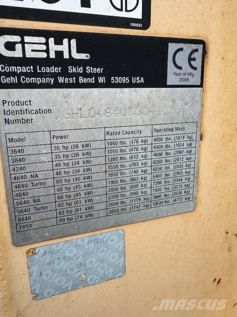 Gehl 4840 Kompaktlaadurid