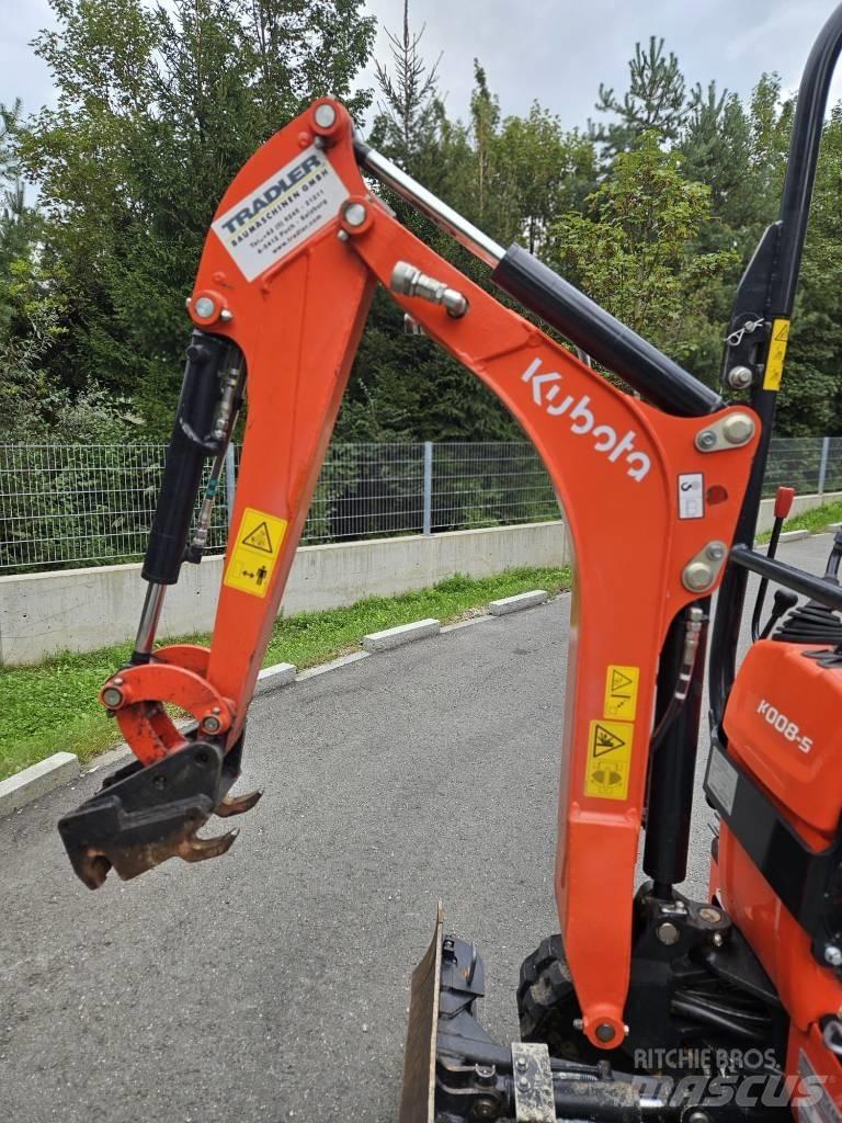 Kubota K008-5 VHG Miniekskavaatorid < 7 t