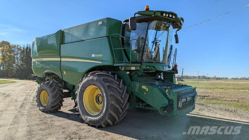 John Deere S 670 i Teraviljakombainid