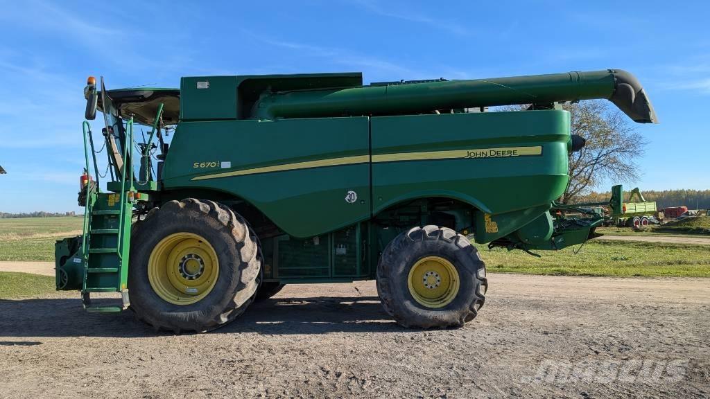 John Deere S 670 i Teraviljakombainid
