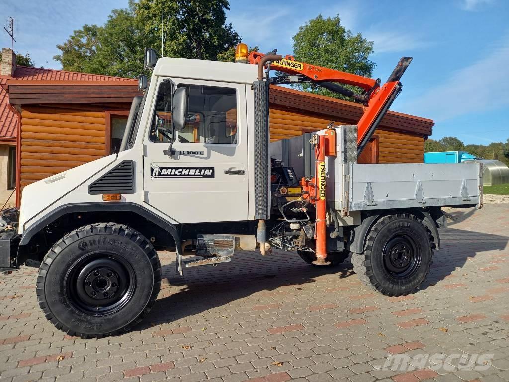 Unimog UNIMOG 4X4 Kraanaga veokid