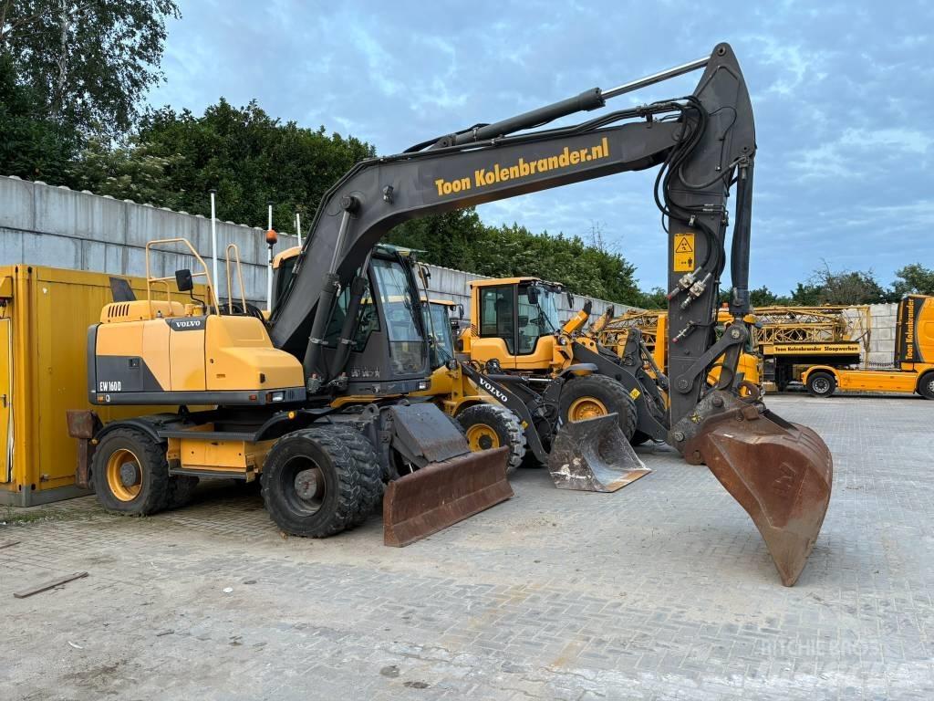 Volvo EW 160 D Ratasekskavaatorid