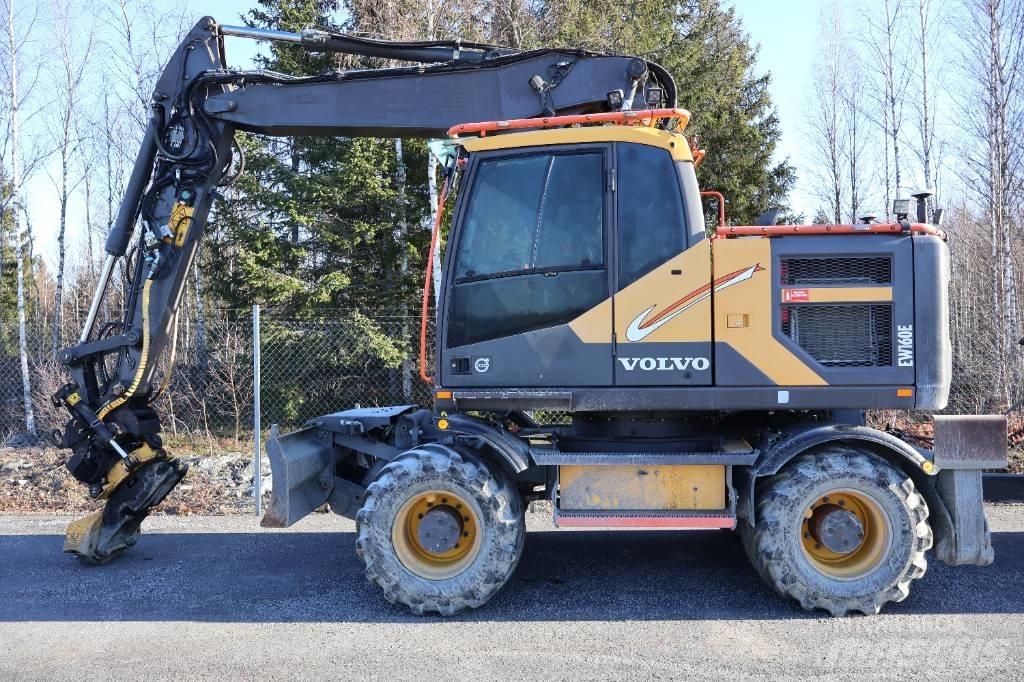 Volvo EW 160 E Ratasekskavaatorid