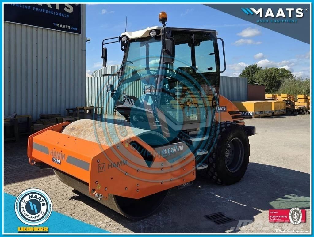 Hamm HC 70i Vio Ühe trumliga rullid
