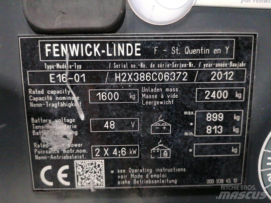 Linde E16 Elektritõstukid