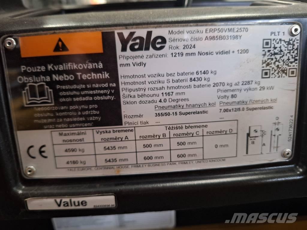Yale ERP 50 VM Elektritõstukid