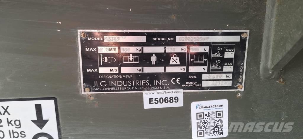 JLG M 3369 Käärtõstukid