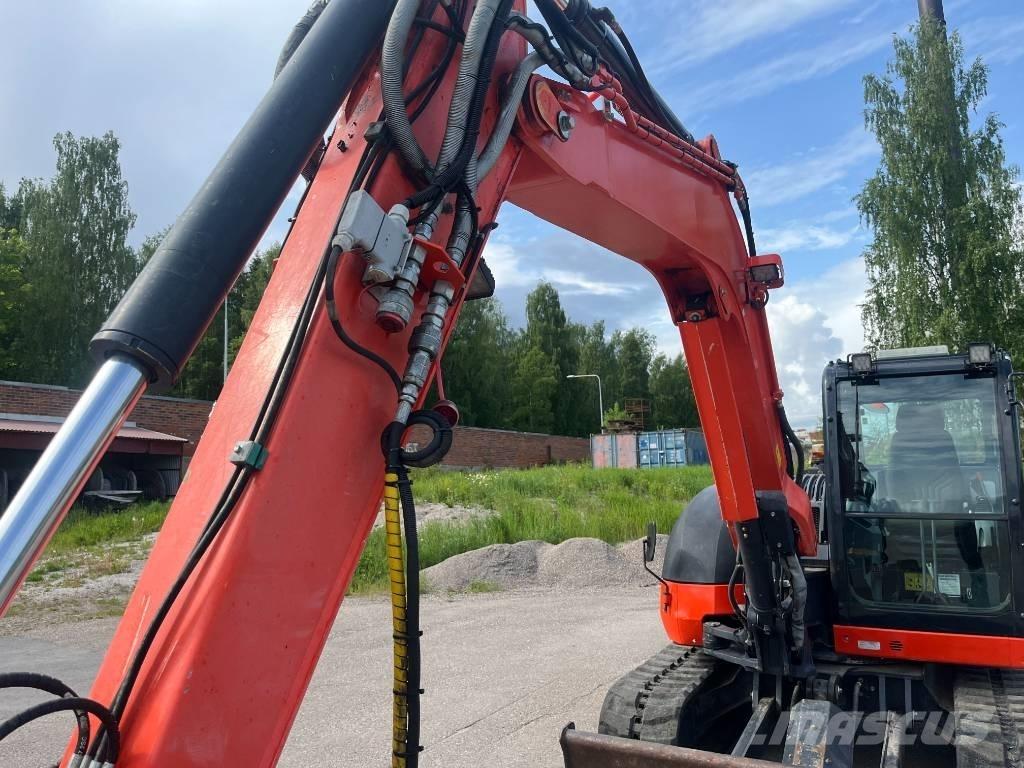 Kubota KX 080 Väikeekskavaatorid 7t-12t