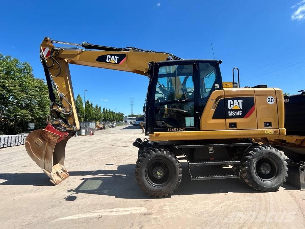 CAT M 314 F Ratasekskavaatorid