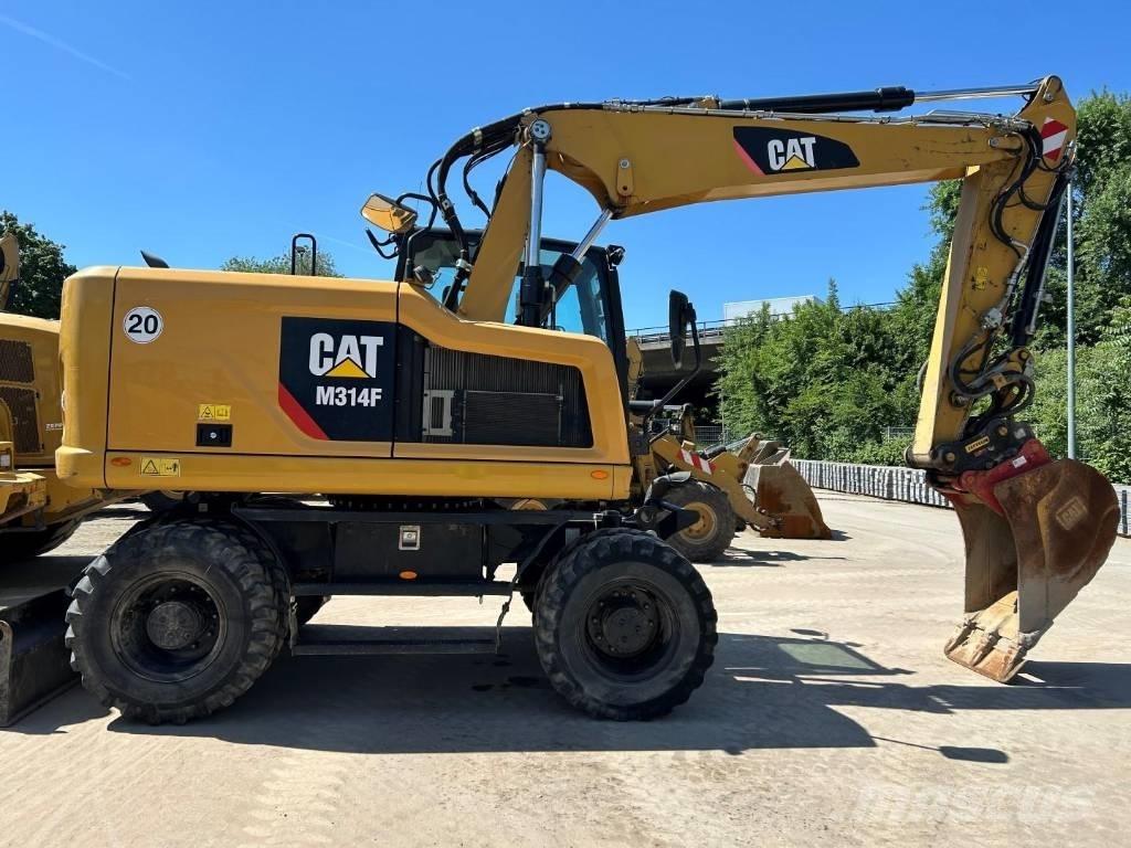 CAT M 314 F Ratasekskavaatorid
