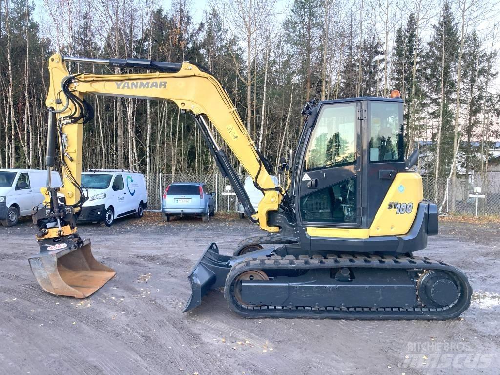 Yanmar SV 100-2A Väikeekskavaatorid 7t-12t
