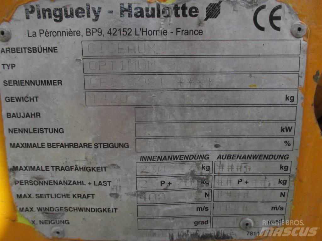 Haulotte Optimum  8 Käärtõstukid