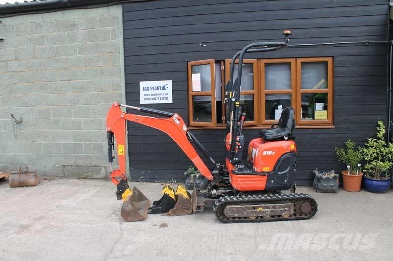 Kubota U 10-3 Miniekskavaatorid < 7 t