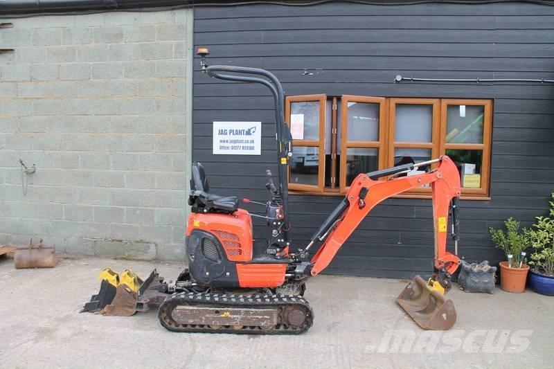 Kubota U 10-3 Miniekskavaatorid < 7 t