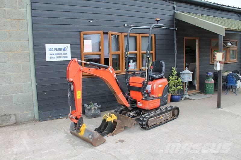 Kubota U 10-3 Miniekskavaatorid < 7 t