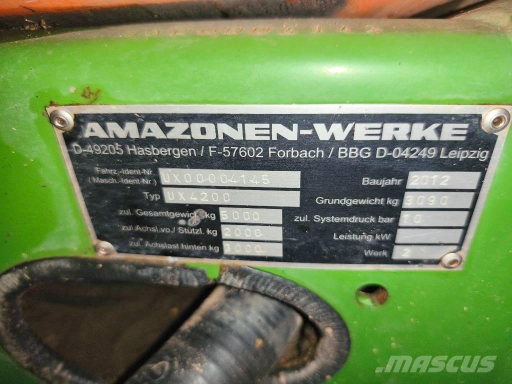 Amazone UX 4200 Haagispritsid