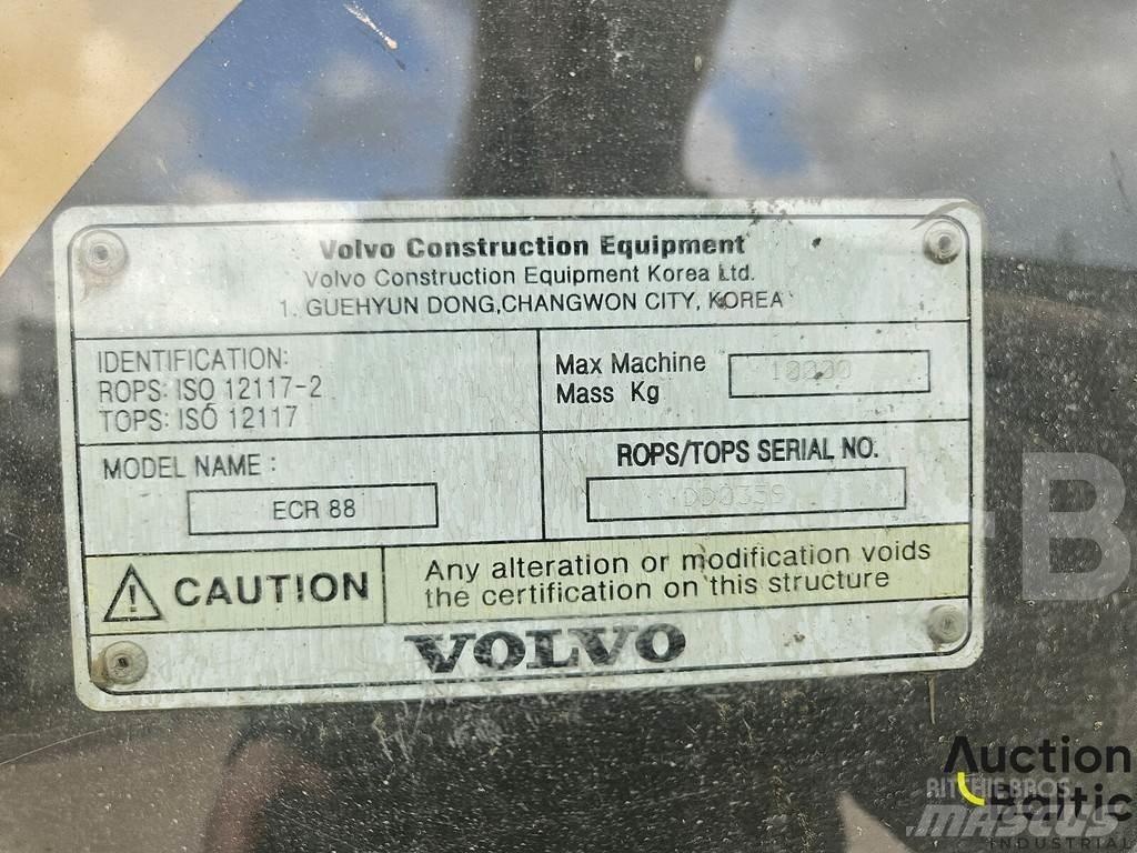 Volvo ECR 88 Väikeekskavaatorid 7t-12t