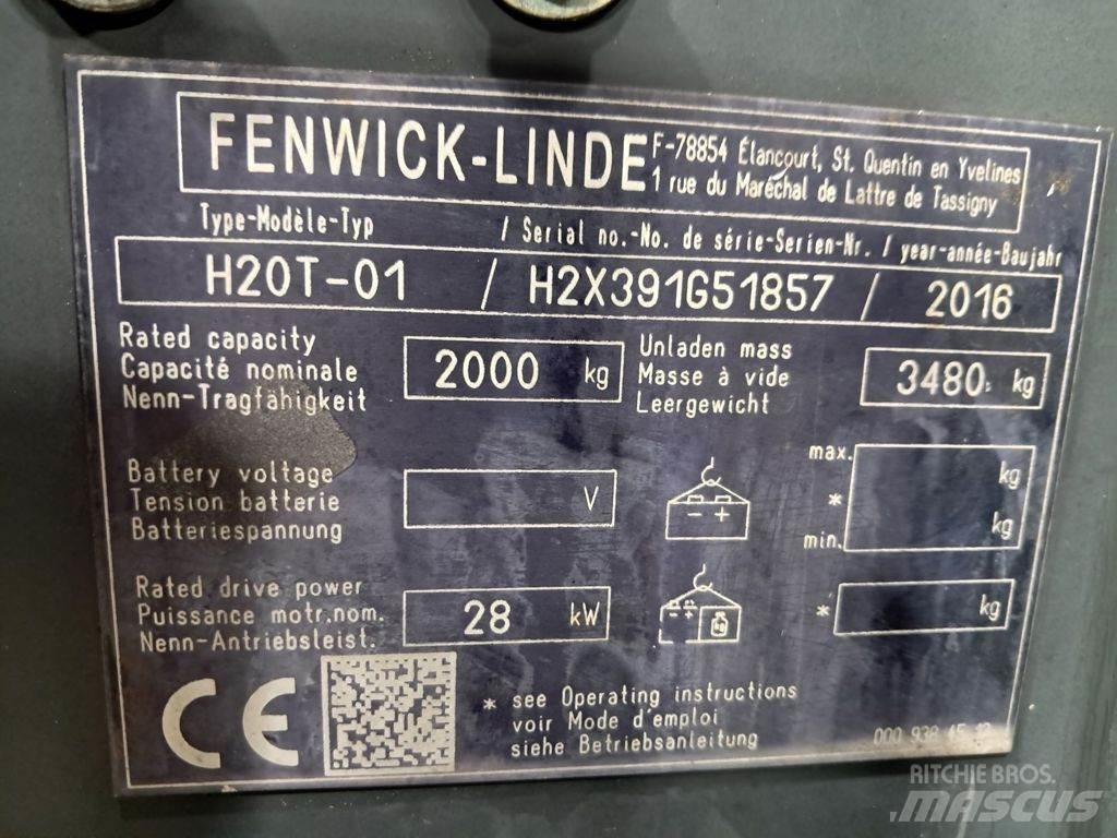 Linde H20T-01 Gaasitõstukid