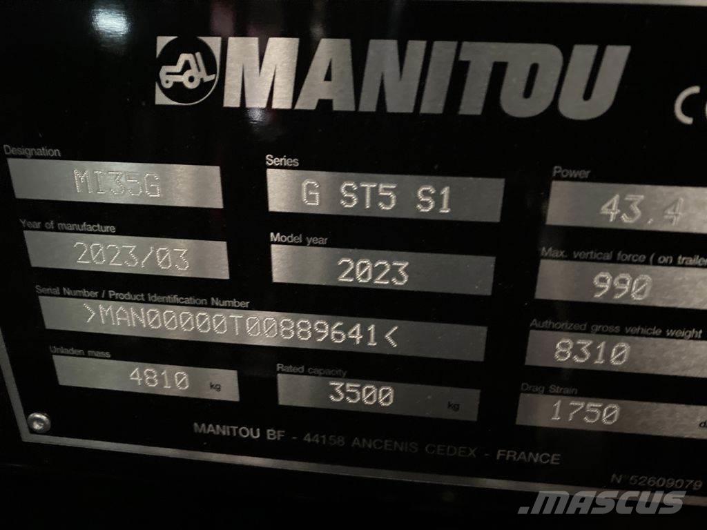 Manitou MI35G Gaasitõstukid