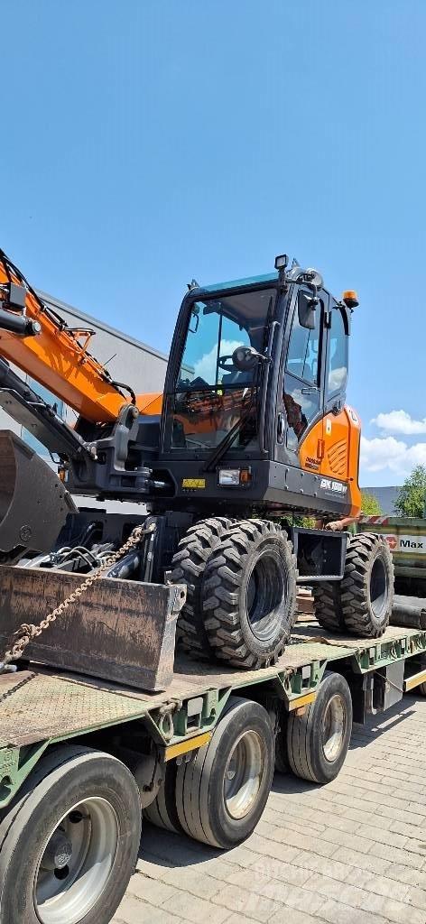 Doosan DX 100 W-7 Ratasekskavaatorid
