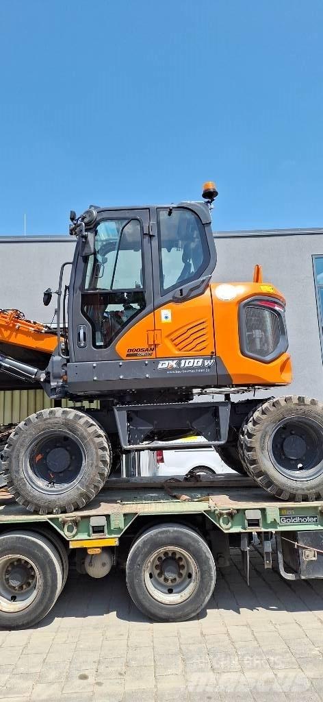 Doosan DX 100 W-7 Ratasekskavaatorid