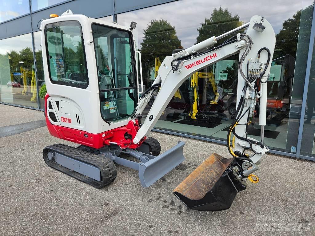 Takeuchi TB 216 Miniekskavaatorid < 7 t