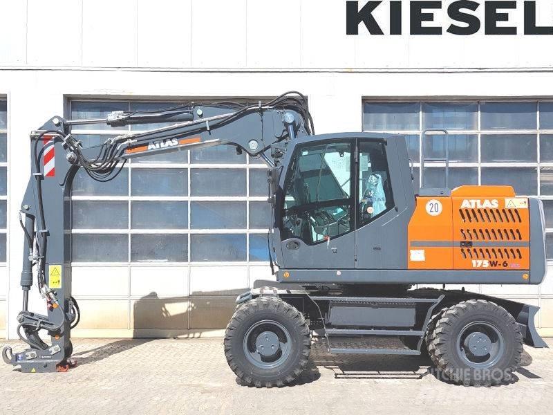 Atlas 175 W-6 Ratasekskavaatorid