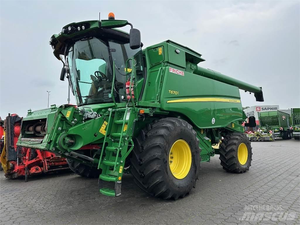John Deere T 670 i Teraviljakombainid