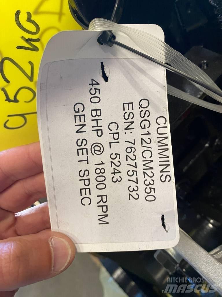Cummins QSG12 Muud põllumajandusmasinad