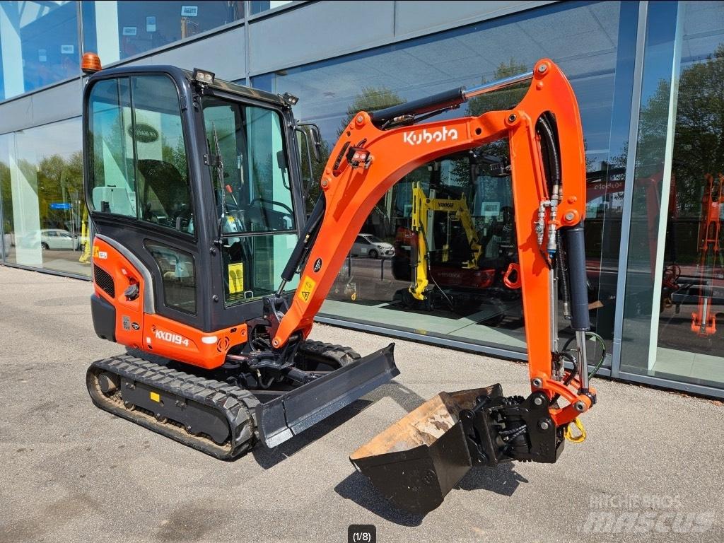 Kubota KX 019-4 Miniekskavaatorid < 7 t