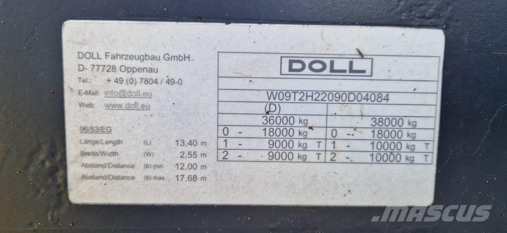 Doll T2H Raskeveo poolhaagised