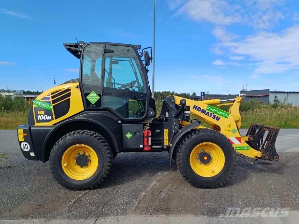 Komatsu WA 100 M-8 Rataslaadurid