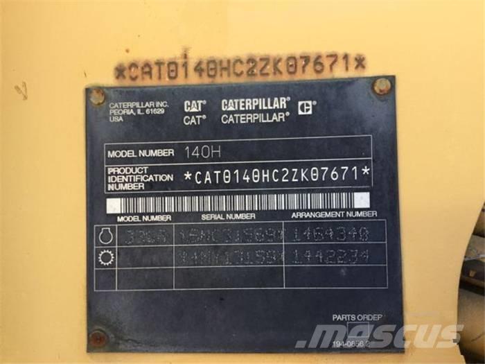 CAT 140 H Greiderid