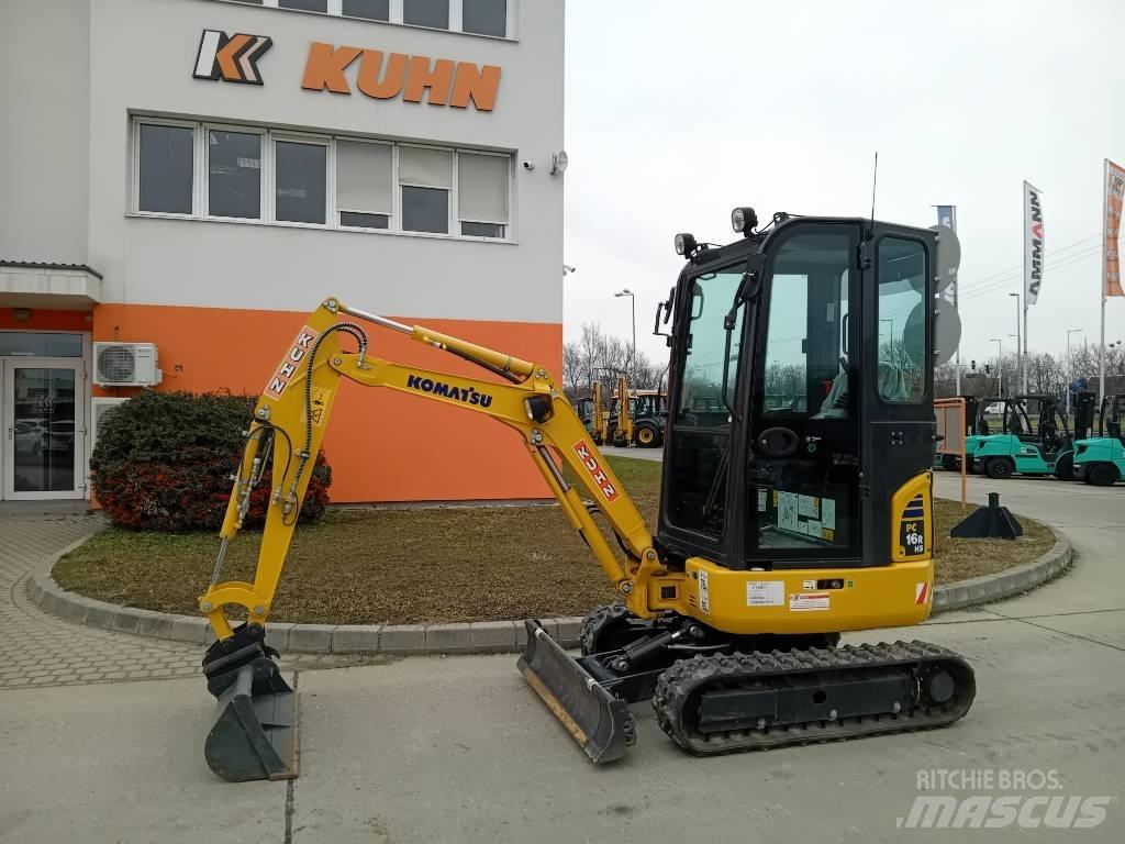 Komatsu PC 16 R-3HS Miniekskavaatorid < 7 t