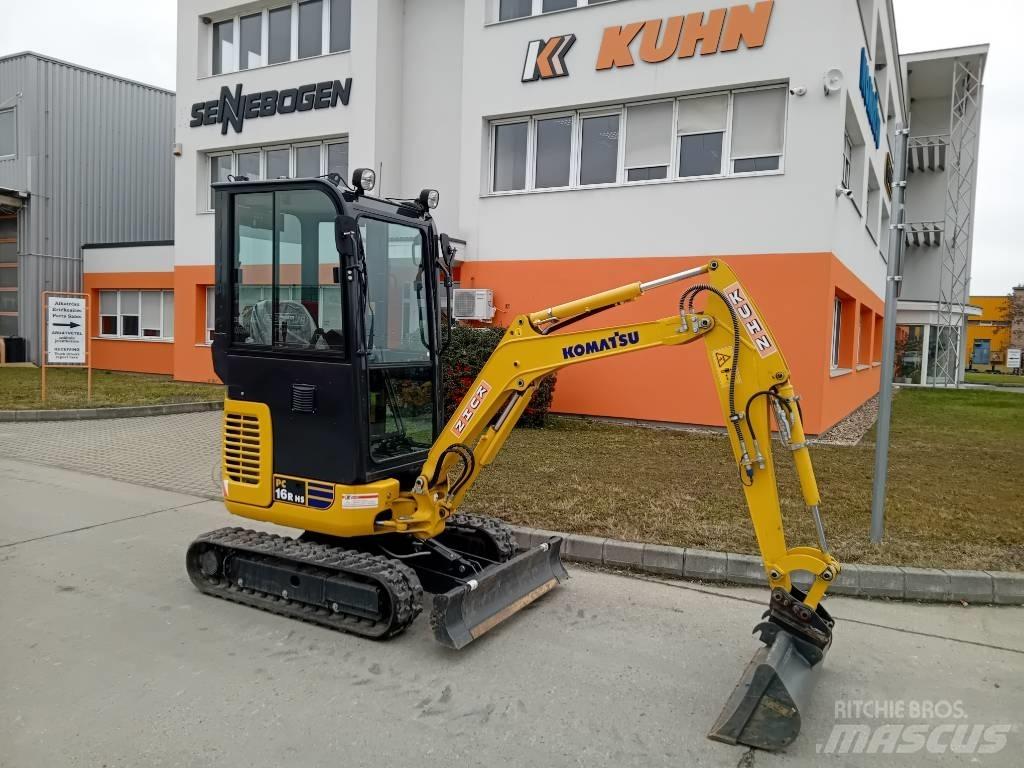 Komatsu PC 16 R-3HS Miniekskavaatorid < 7 t
