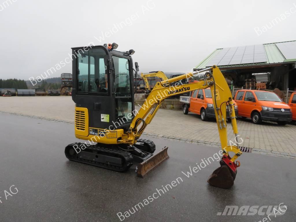 Komatsu PC 16 Miniekskavaatorid < 7 t