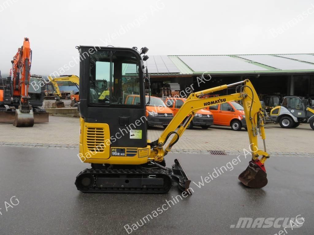 Komatsu PC 16 Miniekskavaatorid < 7 t