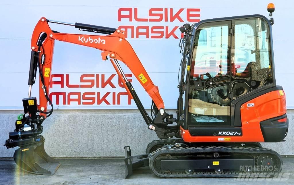 Kubota KX 027-4 Miniekskavaatorid < 7 t