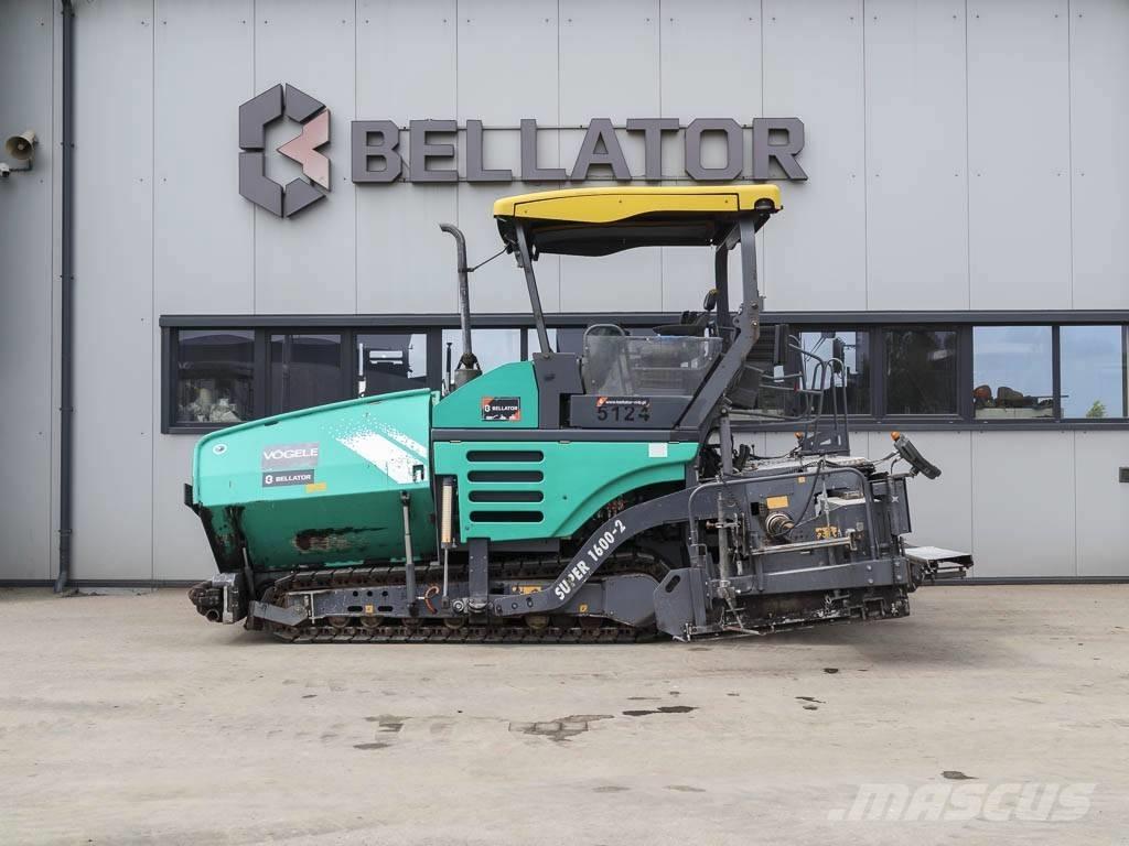 Vögele Super 1600-2 Asfaldilaoturid