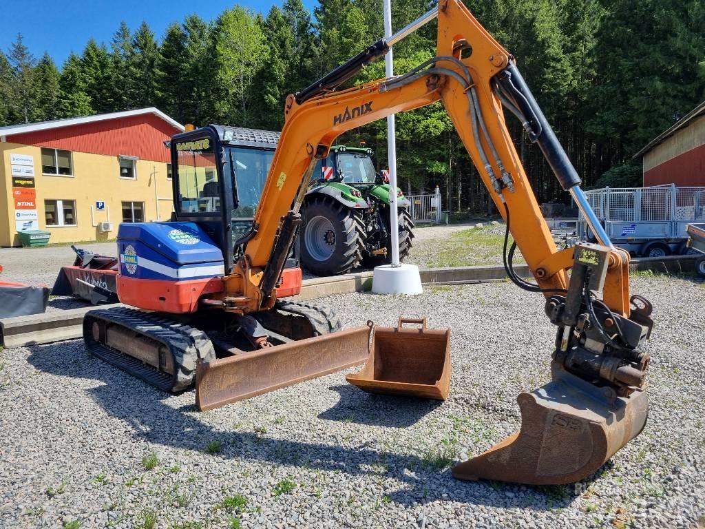Hanix H 55 DR Miniekskavaatorid < 7 t