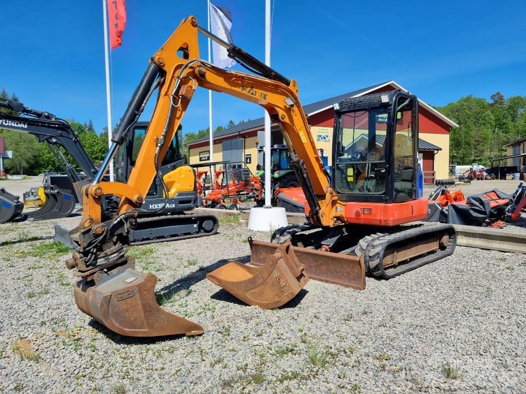 Hanix H 55 DR Miniekskavaatorid < 7 t